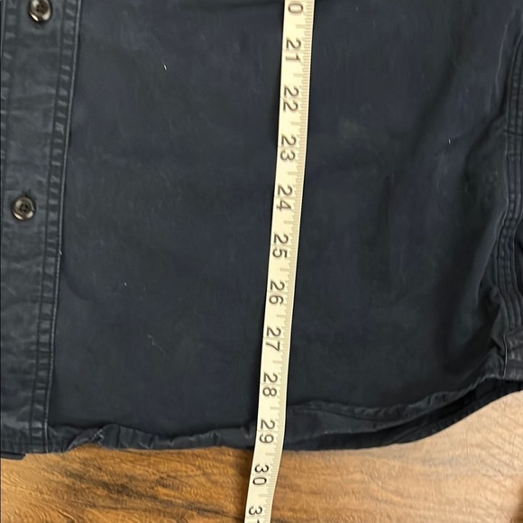 2 Banana Republic Blue and White Casual Button Down Shirt and Navy Shirt - Picture 9 of 15